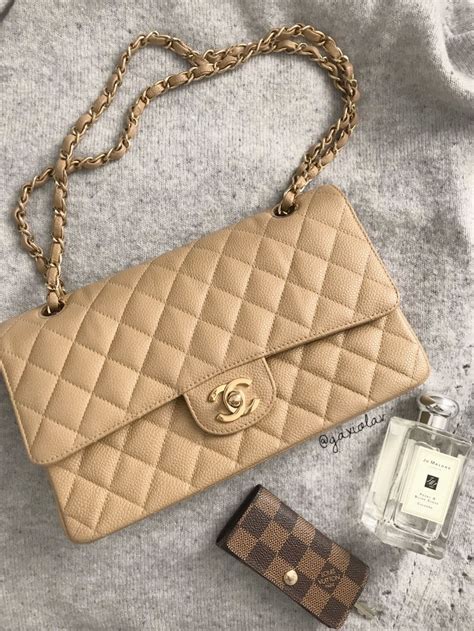 chanel small flap beige|authentic chanel classic flap bag.